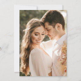 Invitación Capa fotográfica boda para la superposición de Vel