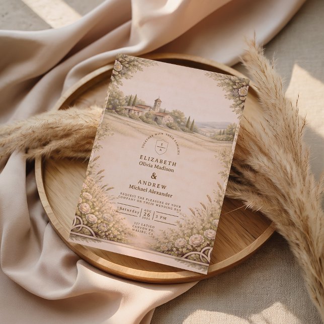 Invitación Capilla de Boda en el Campo Rústico (Subido por el creador)