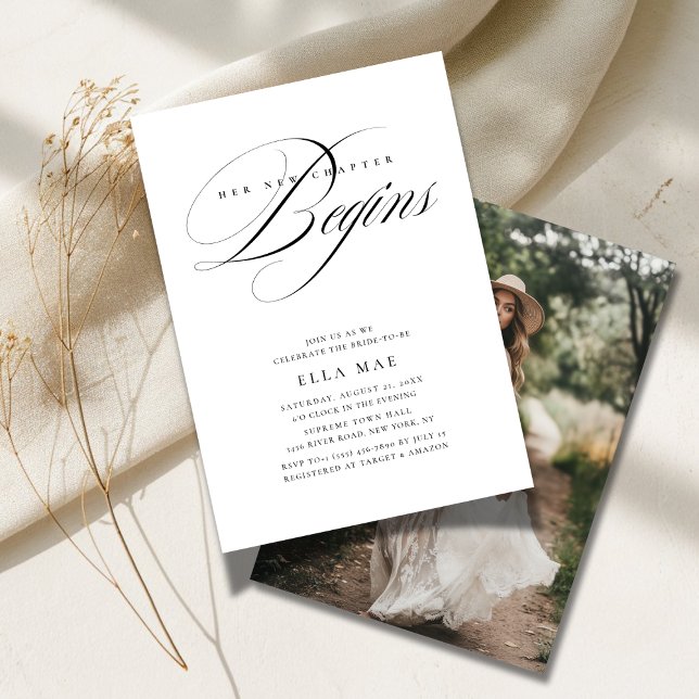 Invitación Capítulo del Boho inicia foto de ducha de novia pr (Subido por el creador)