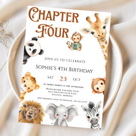 Invitación Capítulo Dos cuadernos de cuentos Safari de la jun