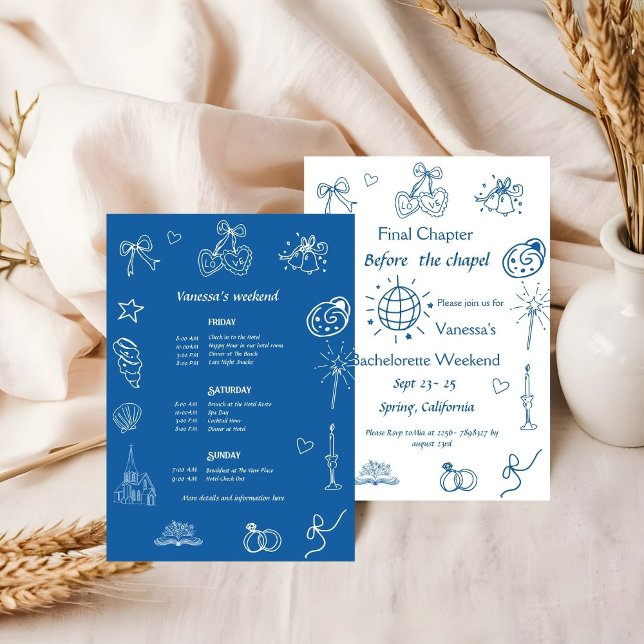 Invitación Capítulo final antes de la capilla Libro de Bachel (Subido por el creador)