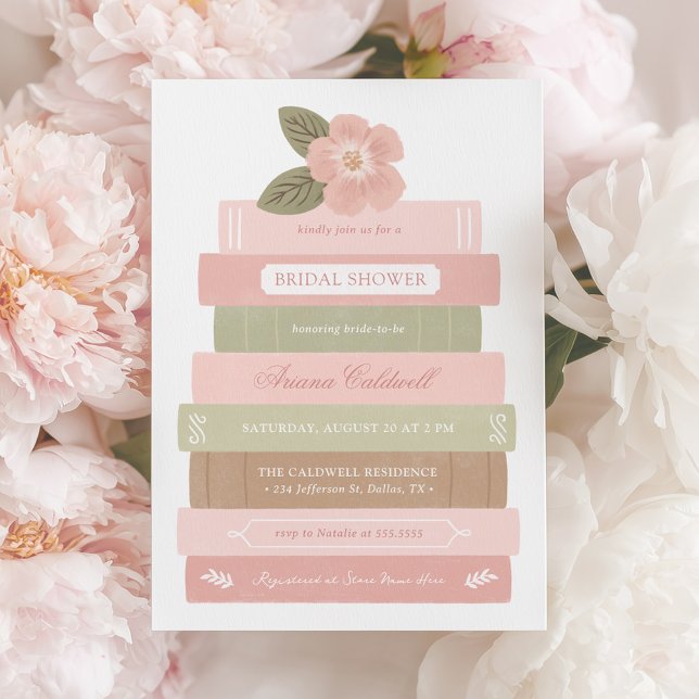 Invitación Capítulo Floral Libro Despedida de Soltera (Subido por el creador)