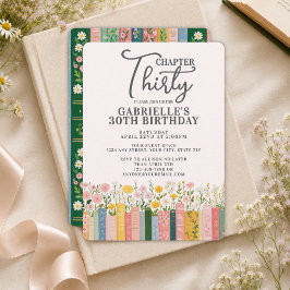 Invitación Capítulo Treinta Libro de Historias Florales Cumpl