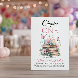 Invitación Capítulo Uno Primer libro de historias Chicas Prim