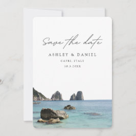 Invitación Capri Italia Wedding Save the Date