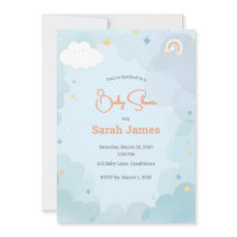 Invitación caprichosa de Baby Shower