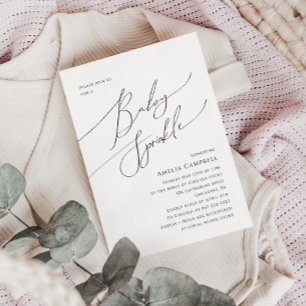 Invitación Caprichosa de Celebración para Bebé Neu