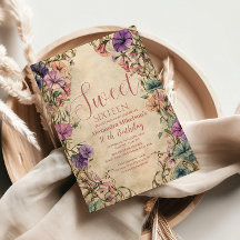 Caprichoso Cumpleaños 16 con Flores Silvestres Pas
