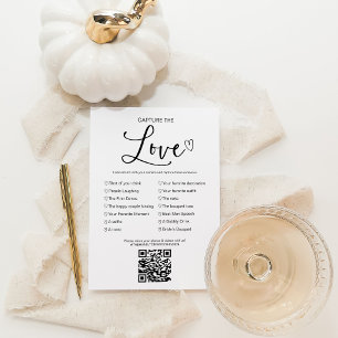 Invitación Captura El Amor Juego De Boda I Spy Con QR