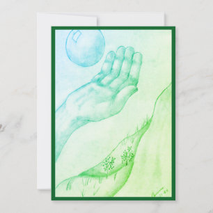 Invitación ¿Captura o lanzamiento? - Plano verde