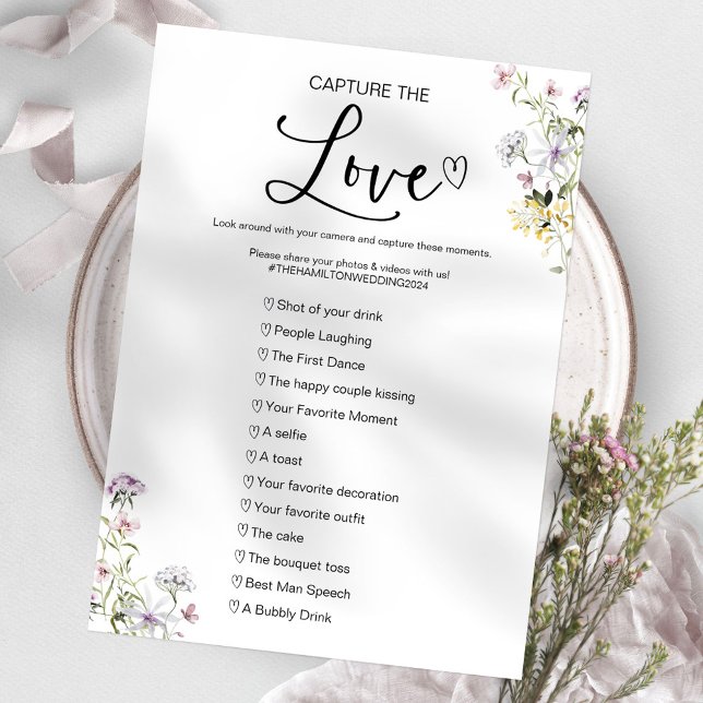 Invitación Capturar el juego de Bodas del amor que espía (Subido por el creador)