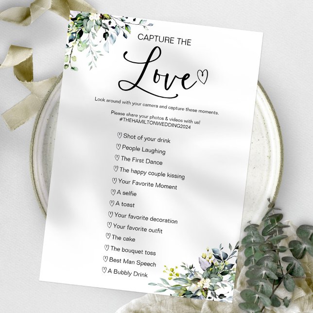 Invitación Capturar el juego de Bodas del amor que espía (Subido por el creador)