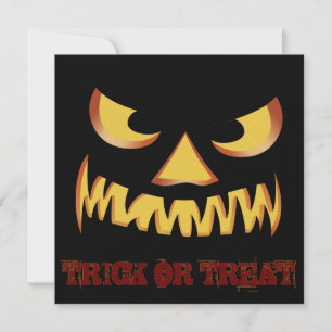 Invitación Cara de Calabaza 2