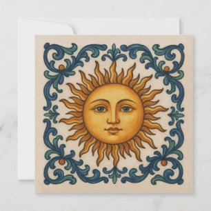 Invitación Cara de sol
