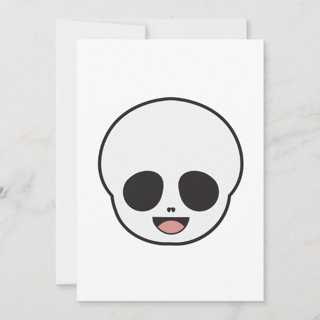 Invitación Cara fantasma (Anverso)