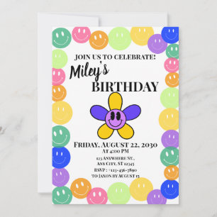 Invitación Cara Sonriente