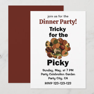 Invitación Caracoles Comida Francesa Difícil Para La Cena Exi