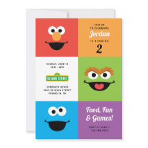 Caracteres de Plaza Sésamo | Cumpleaños del bloque