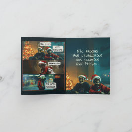 Invitación Card Dead Inside... But It’s Christmas