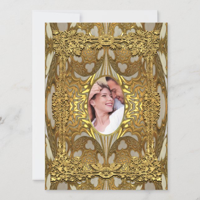 Invitación Cardellastina Boda fotográfico de 5,5 x 7,5" (Anverso)