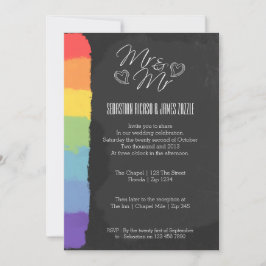 Invitación Cardilla Cardíaca De Cartón Con Boda De Detalles D