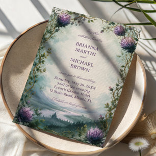 Invitación Cardo Encantado de las Tierras Altas