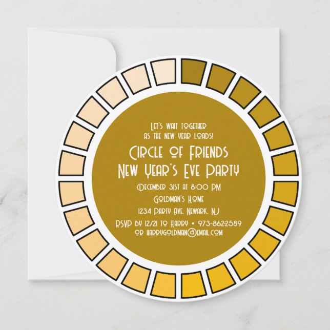 Invitación Carga de Año Nuevo (Anverso)