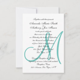 Invitación Cargar inicialmente monogramado tu Boda de fotos