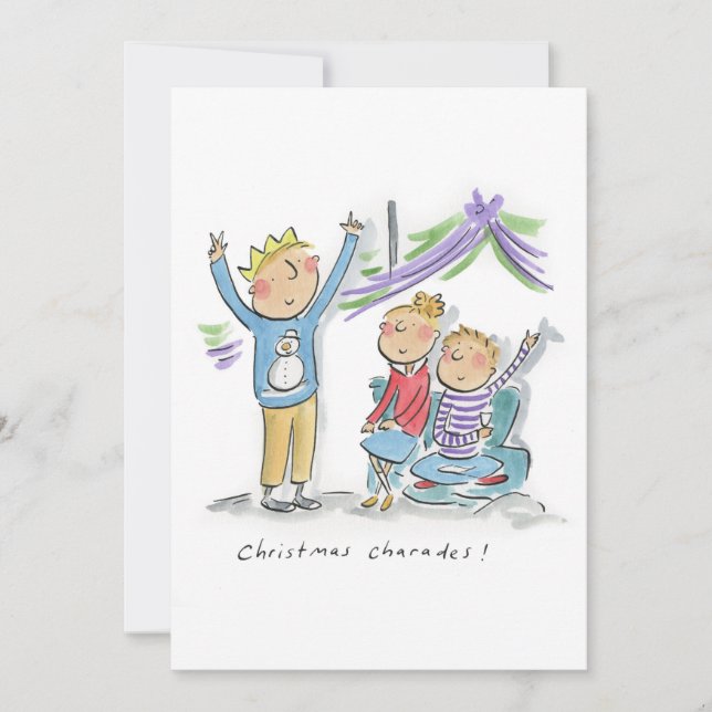 Invitación Cargos de navidades (Anverso)