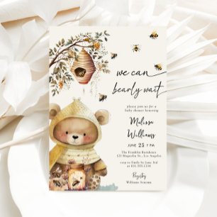 Invitación Cariño, podemos esperar a Baby Shower