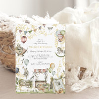 Carnaval de circo | Woodland Forest Baby Shower