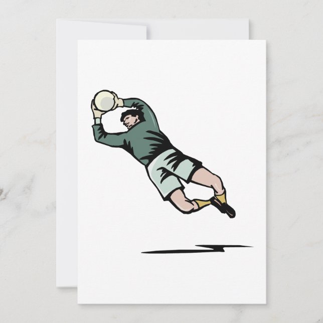 Invitación Carrera de fútbol (Anverso)