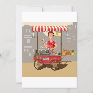 Invitación Carro de alimentos