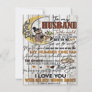 Invitación Carta a mi esposo, Carta de citas de amor