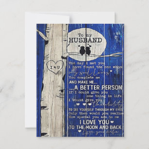 Invitación Carta a mi esposo   Regalo para esposo