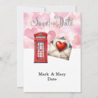 Carta de amor con tema de Londres para ser amado