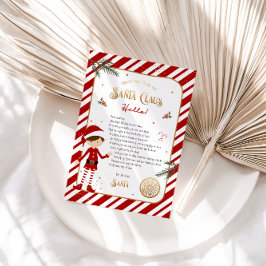 Invitación Carta de bienvenida por primera vez de llegada de