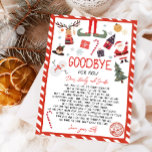 Invitación Carta de despedida de Elf a los Navidades de Elf<br><div class="desc">(H) Esta linda carta de elfo es una adición perfecta a tus Navidades mágicos.</div>