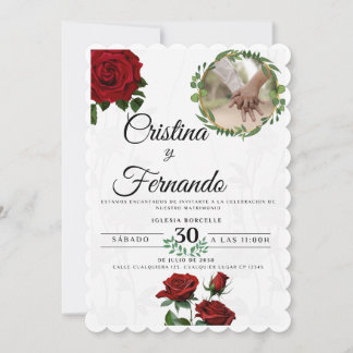 Invitación carta de intacion de boda