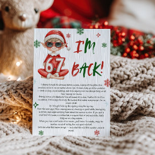 Invitación Carta de Regreso del Elfo Navidad 6 7 meme tendenc