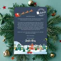 Carta personalizada de Santa Claus