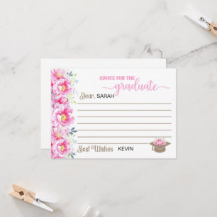 Invitación Cartas de asesoramiento de graduación - Consejo pa