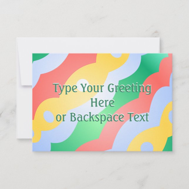 Invitación Cartas de Semana Santa invitadas Personalizadas (Anverso)