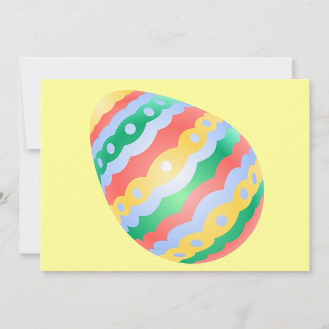 Invitación Cartas de Semana Santa invitadas Personalizadas (Anverso)