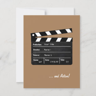 Invitación Cartel con texto de personalizable
