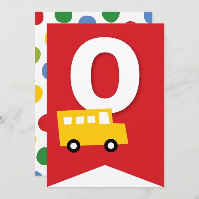 Invitación Cartel de la fiesta de cumpleaños del niño de jugu (Anverso / Reverso)