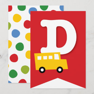 Invitación Cartel de la fiesta de cumpleaños del niño de jugu