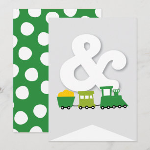 Invitación Cartel de la fiesta de cumpleaños del niño de jugu