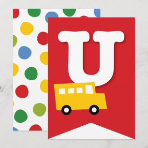 Invitación Cartel de la fiesta de cumpleaños del niño de jugu