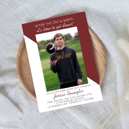 Invitación Casa Abierta de Fiesta de Graduación 2023 Foto Gra